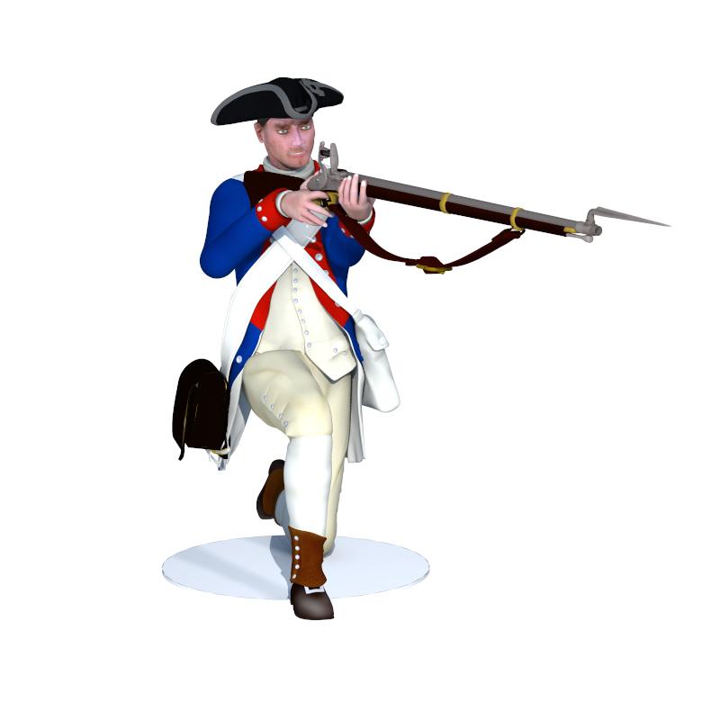 1776 US Soldier by N/A