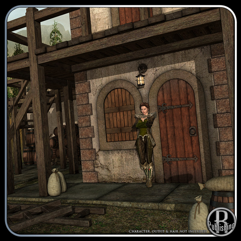 Watch Tower (Poser & OBJ) by N/A