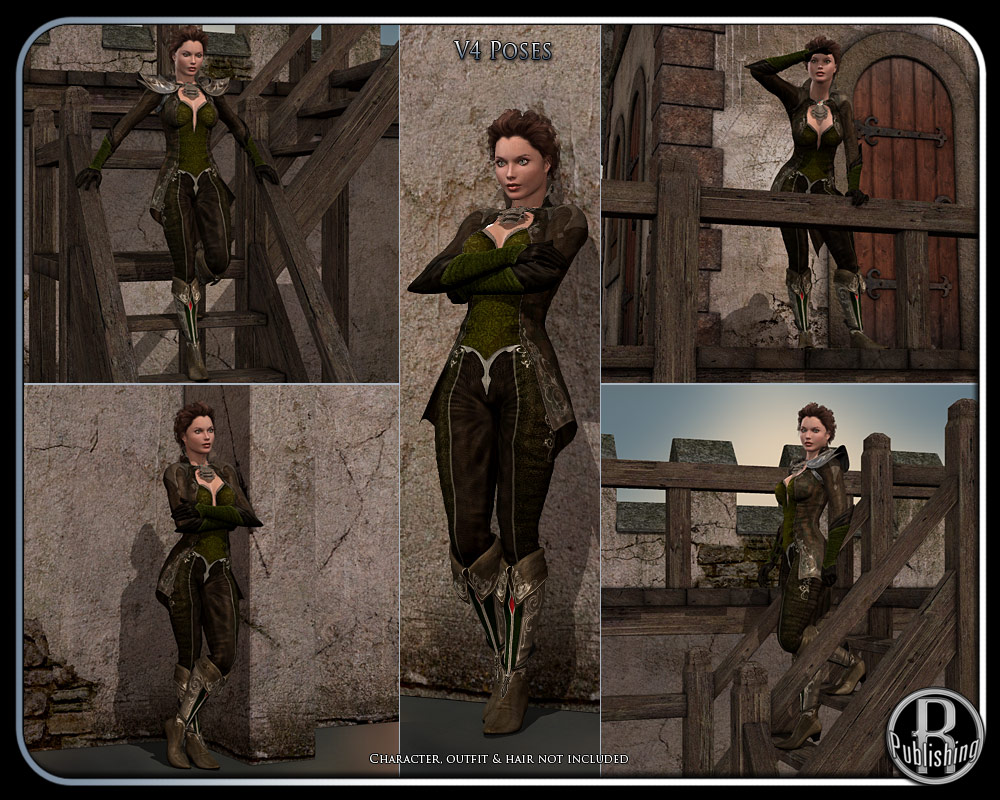 Watch Tower (Poser & OBJ) by N/A