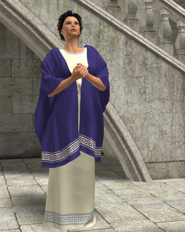 Rachel Dynamic Tunic and Shawl for V4 by N/A
