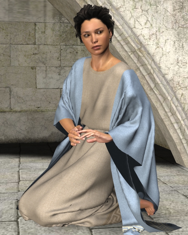 Rachel Dynamic Tunic and Shawl for V4 by N/A