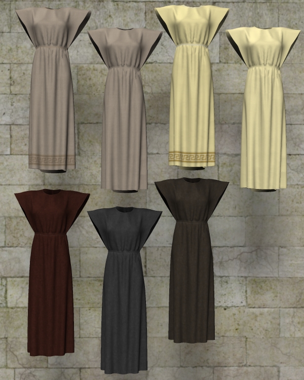 Rachel Dynamic Tunic and Shawl for V4 by N/A