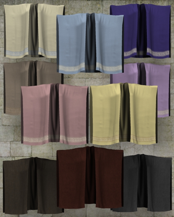 Rachel Dynamic Tunic and Shawl for V4 by N/A