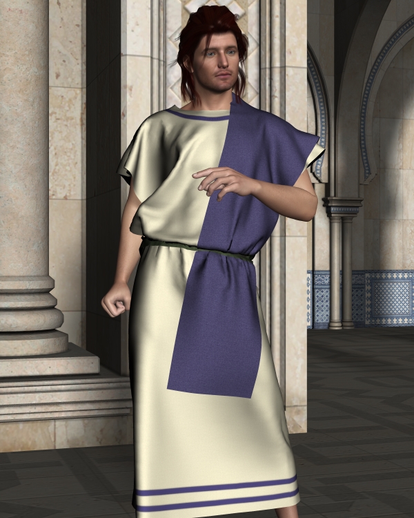 Joshua Dynamic Robe and Shawl for M4 by N/A