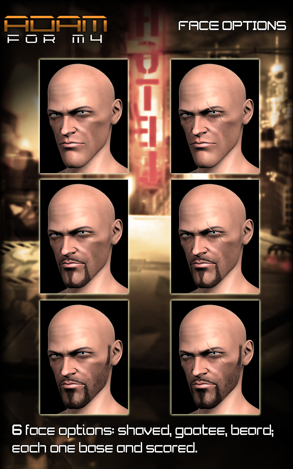 HFS Cyberpunk- Evan for M4 by N/A