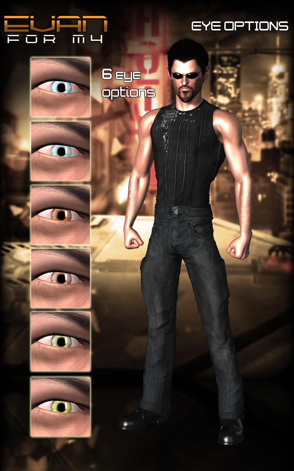 HFS Cyberpunk- Evan for M4 by N/A