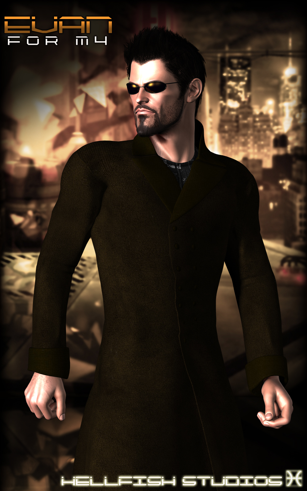 HFS Cyberpunk- Evan for M4 by N/A