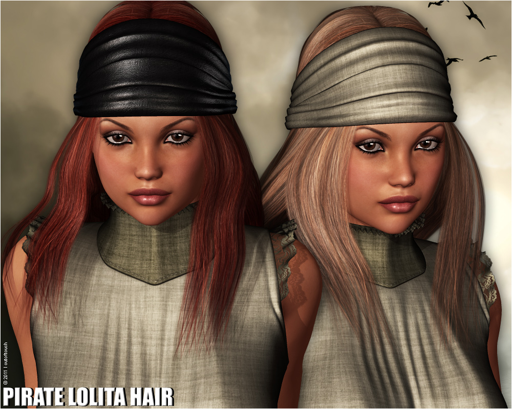Pirate Lolita Hair by N/A