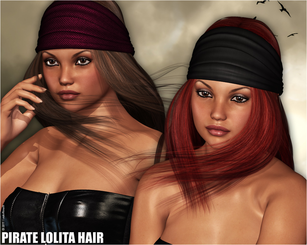 Pirate Lolita Hair by N/A