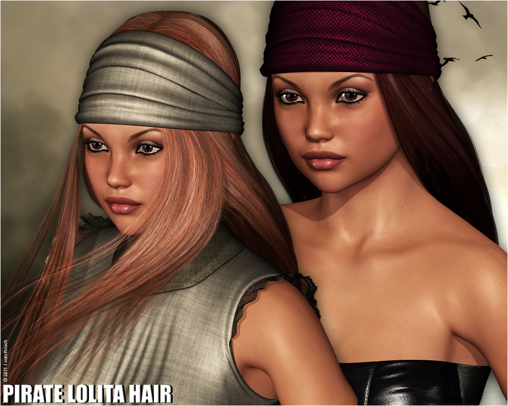Pirate Lolita Hair by N/A