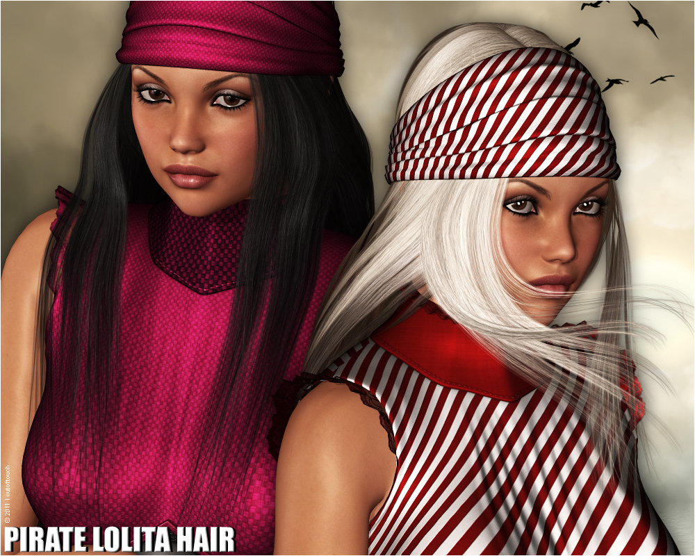 Pirate Lolita Hair by N/A