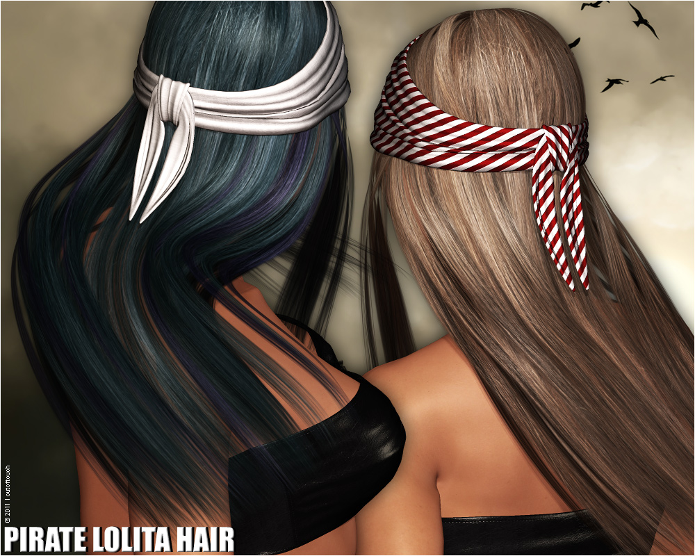 Pirate Lolita Hair by N/A