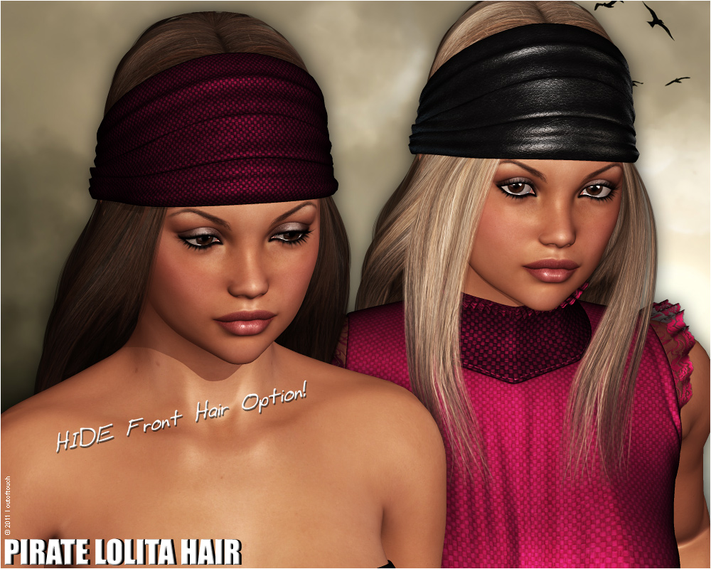 Pirate Lolita Hair by N/A