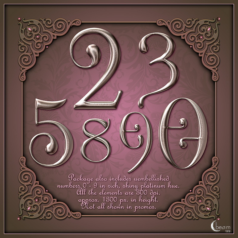 Moonbeam's Rose Decorative Alphabet by N/A