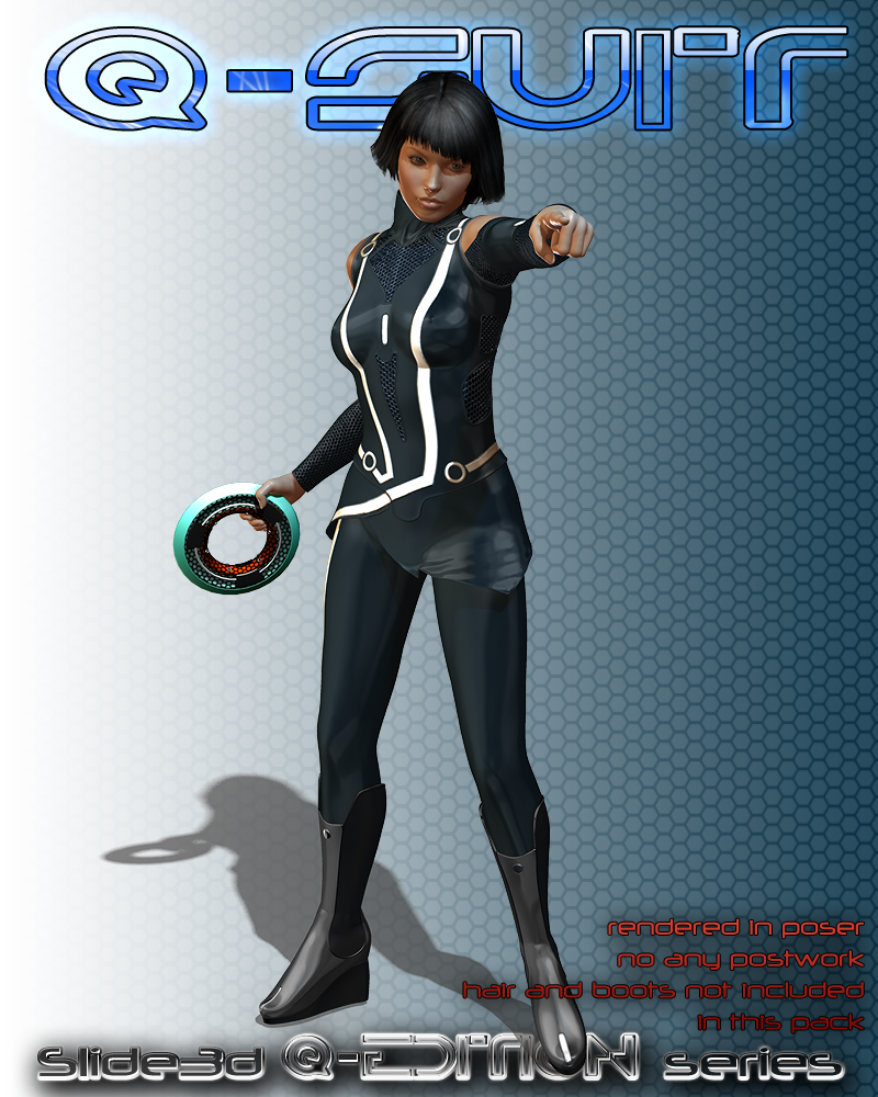 Slide3D Q Suit for V4 by N/A