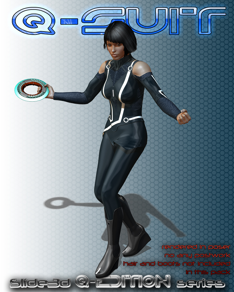 Slide3D Q Suit for V4 by N/A