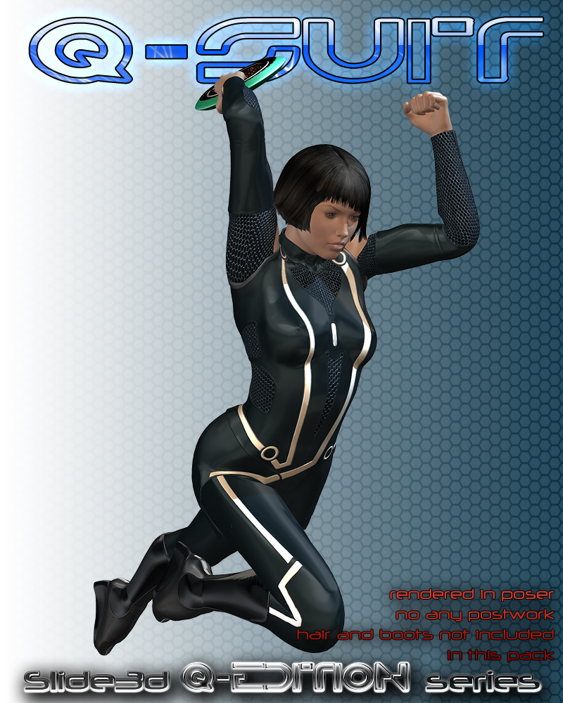 Slide3D Q Suit for V4 by N/A