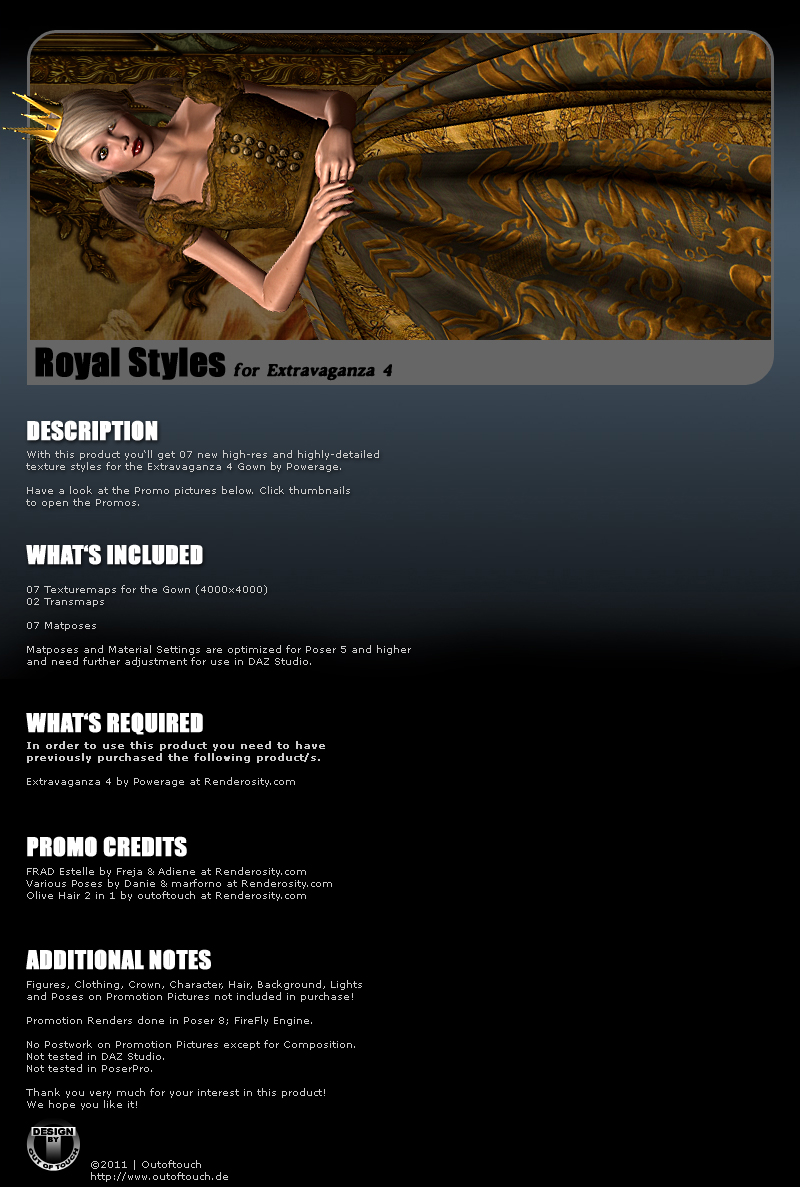 ROYAL STYLES for Extravaganza 4 by Powerage by N/A