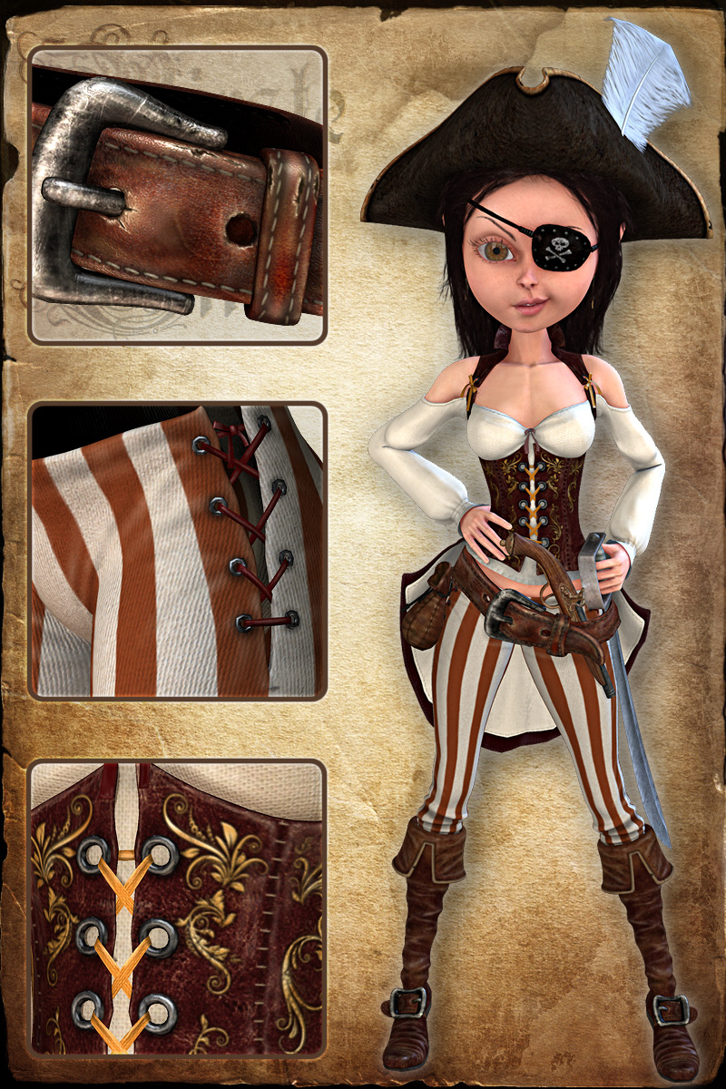 Pirate Girl for Mavka by N/A