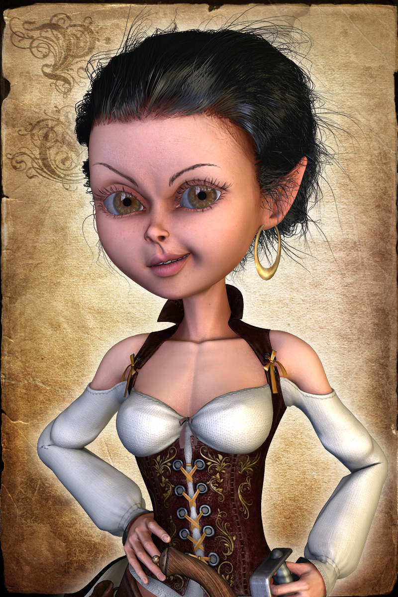 Pirate Girl for Mavka by N/A
