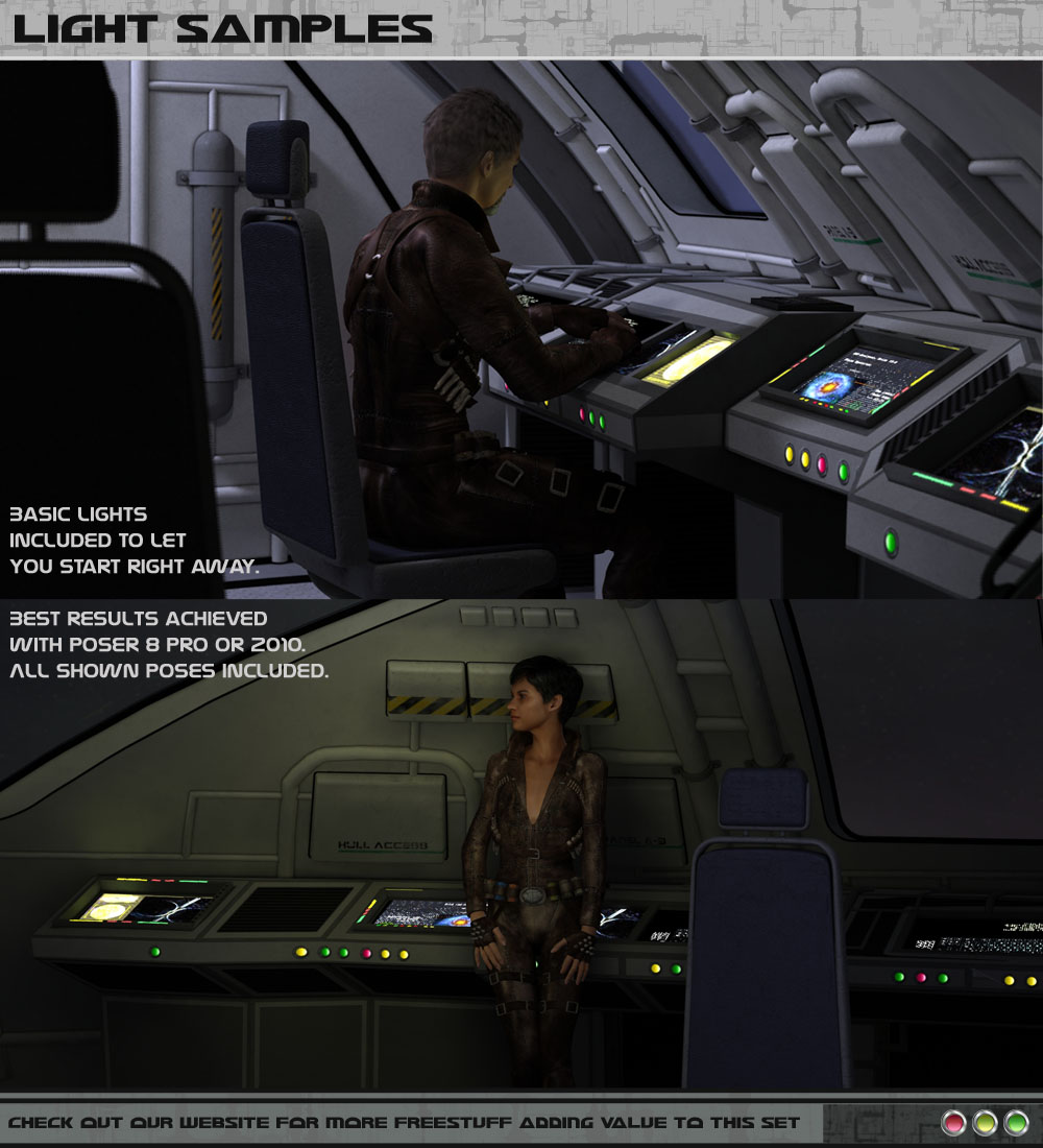 HeroShip Cockpit by 3-D-C by N/A