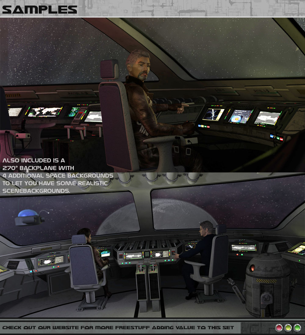 HeroShip Cockpit by 3-D-C by N/A