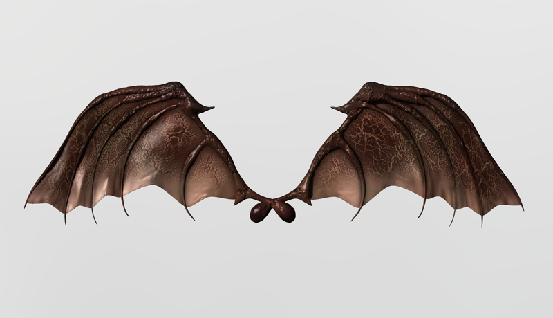 Demon Wings by adamthwaites by N/A