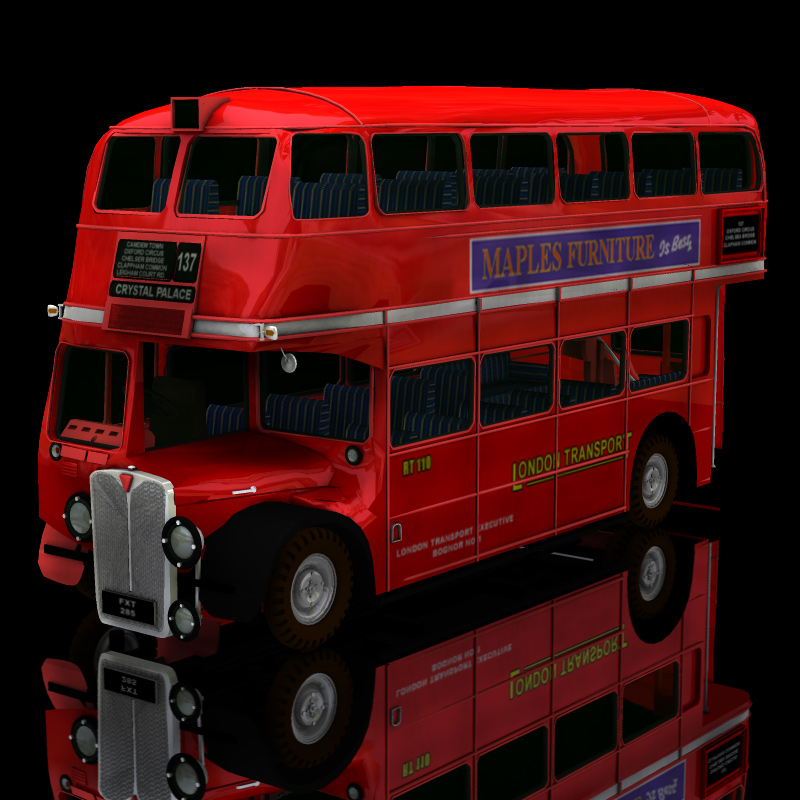 Bus AEC London  for Poser by N/A