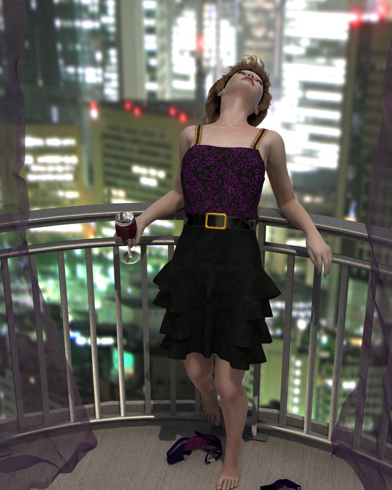 5th Ave. - Simply Elegant - Dynamic Dress For V4 by N/A