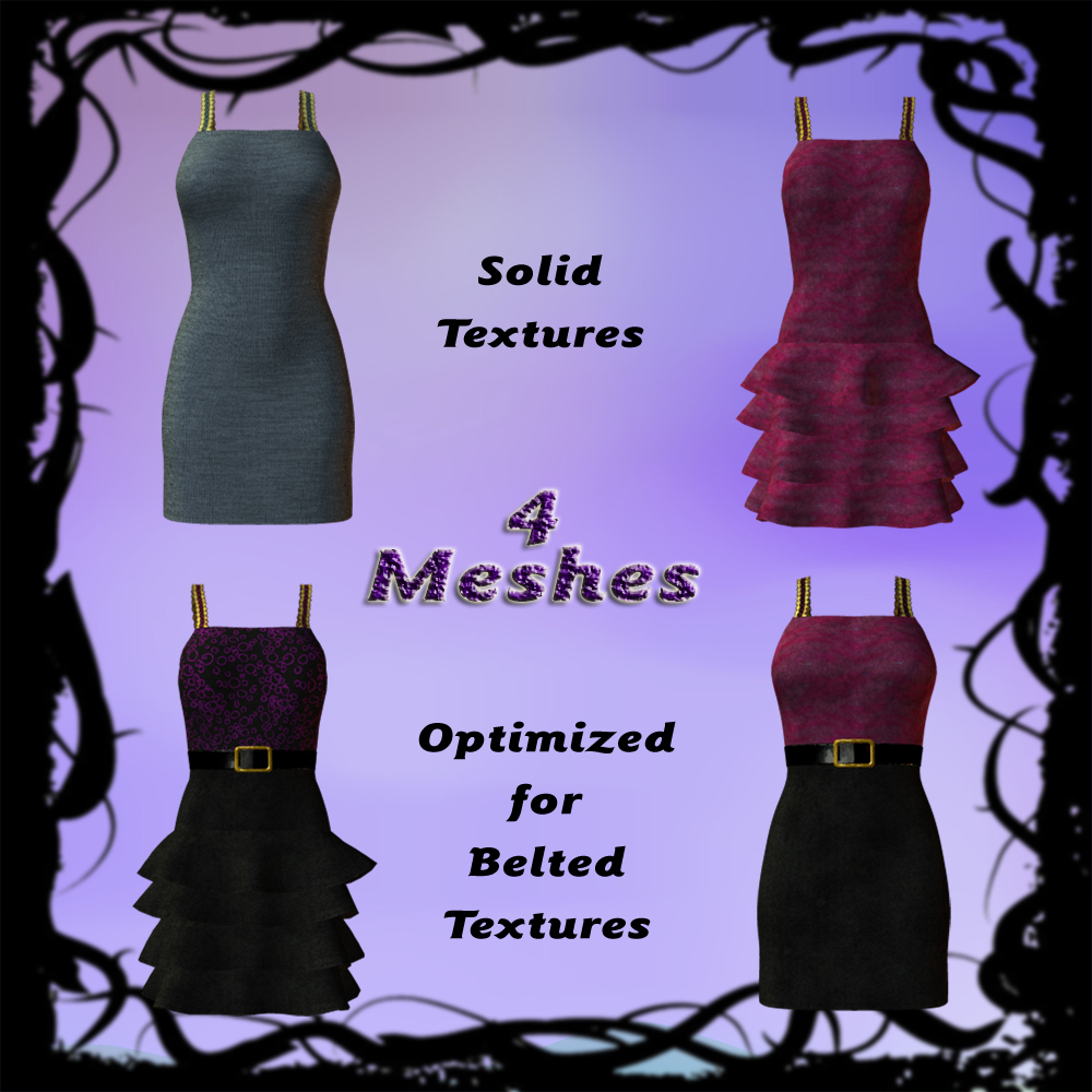 5th Ave. - Simply Elegant - Dynamic Dress For V4 by N/A
