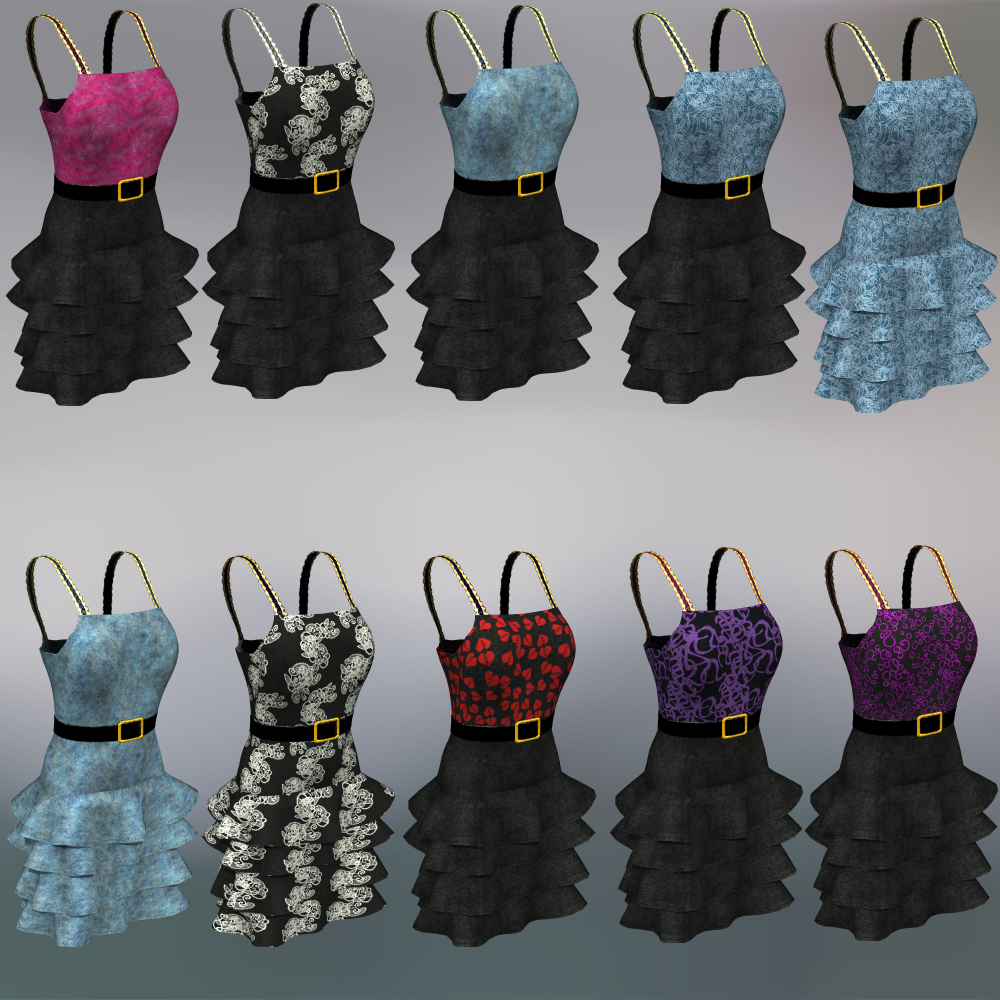 5th Ave. - Simply Elegant - Dynamic Dress For V4 by N/A