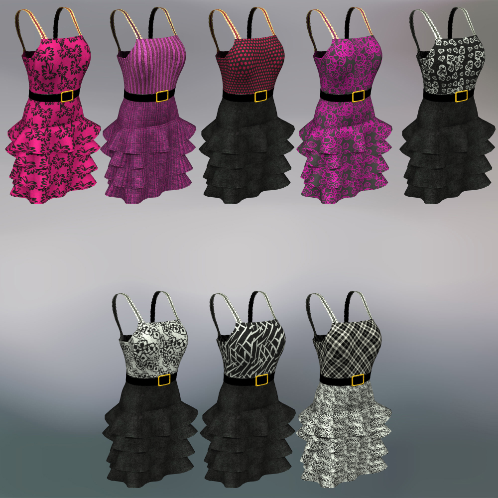 5th Ave. - Simply Elegant - Dynamic Dress For V4 by N/A