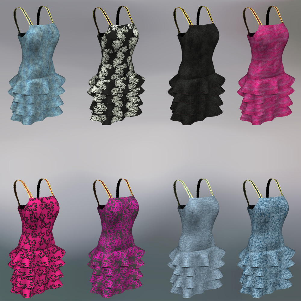 5th Ave. - Simply Elegant - Dynamic Dress For V4 by N/A