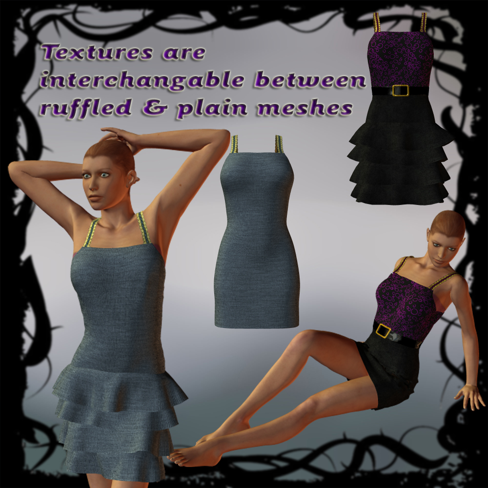 5th Ave. - Simply Elegant - Dynamic Dress For V4 by N/A