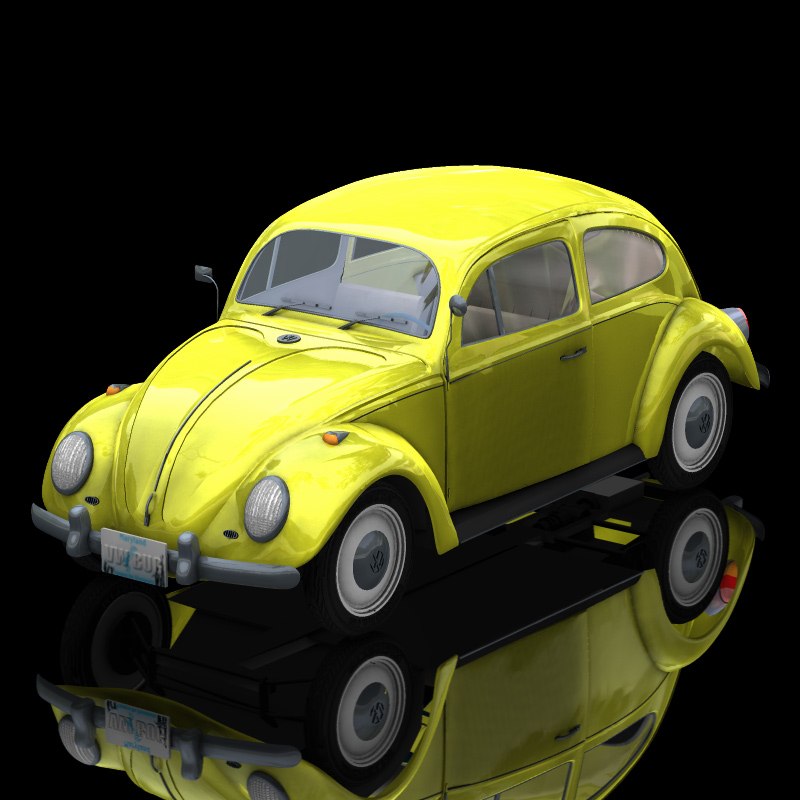 Volkswagen Beetle (for Poser) by N/A