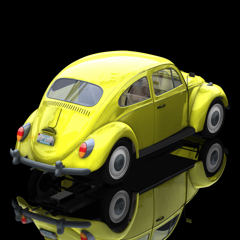 Volkswagen Beetle (for Poser) by N/A