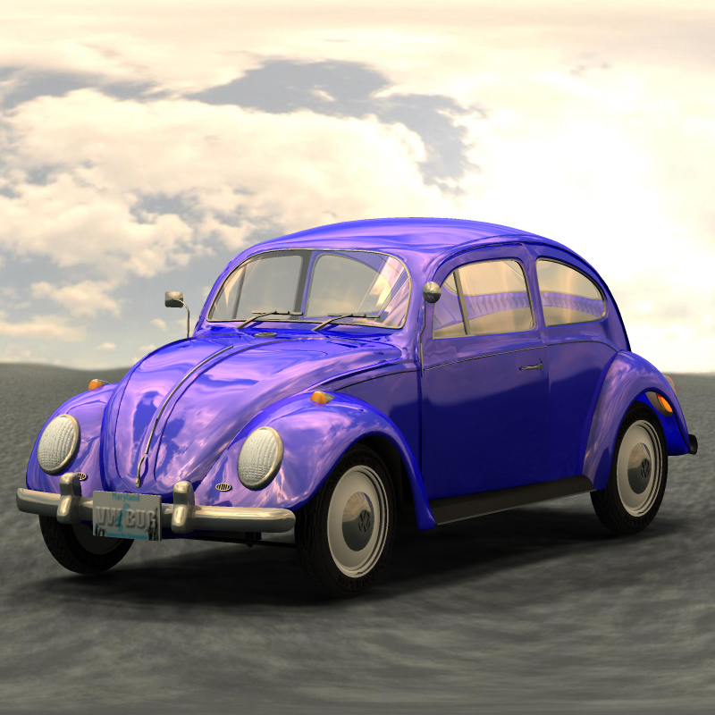 Volkswagen Beetle (for Poser) by N/A