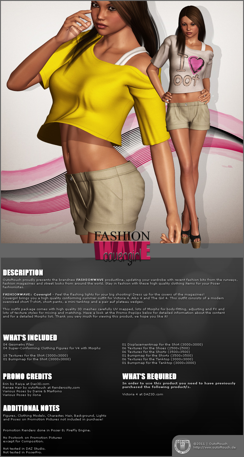FASHIONWAVE Covergirl for V4 A4 G4 by N/A