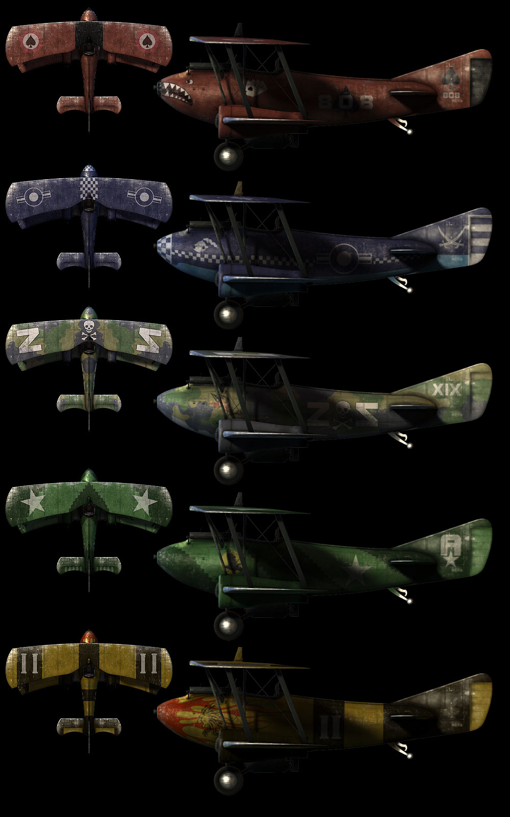 Steampunk Jet Fighter by N/A