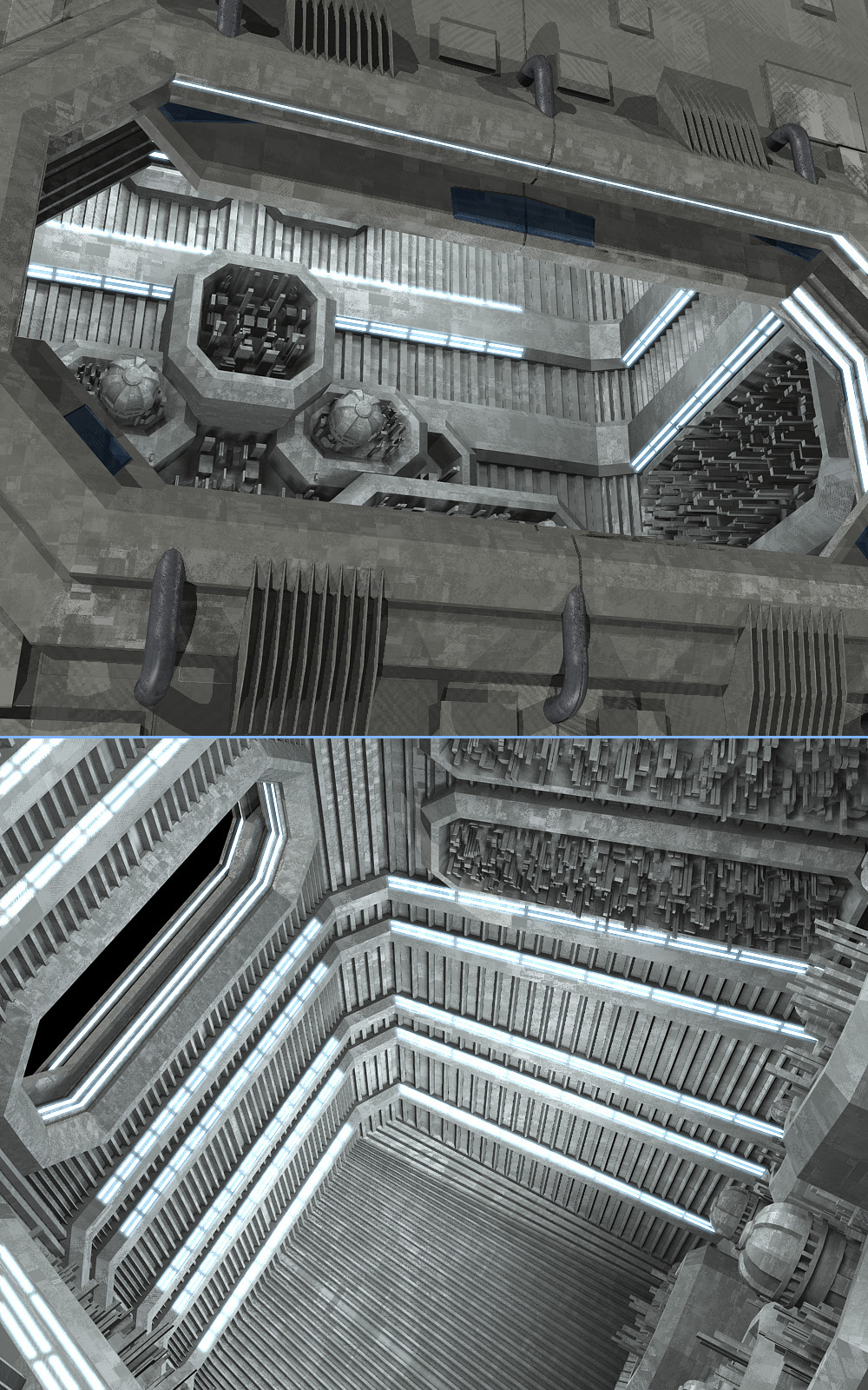 Allied Fleets Manufacturing Facility- Poser OBJ 3DS MAX by N/A