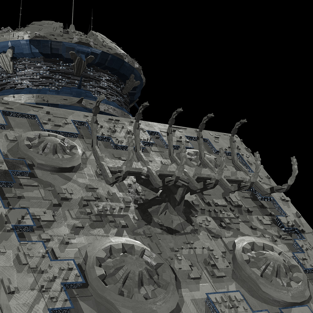 Allied Fleets Manufacturing Facility- Poser OBJ 3DS MAX by N/A