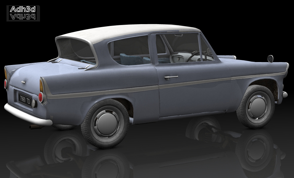 Anglia 105s  car by N/A