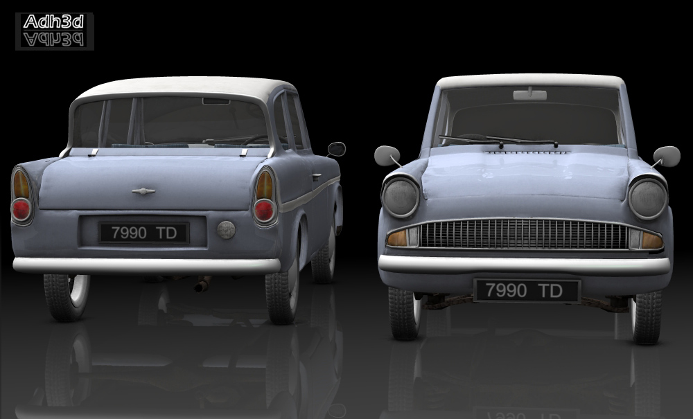 Anglia 105s  car by N/A