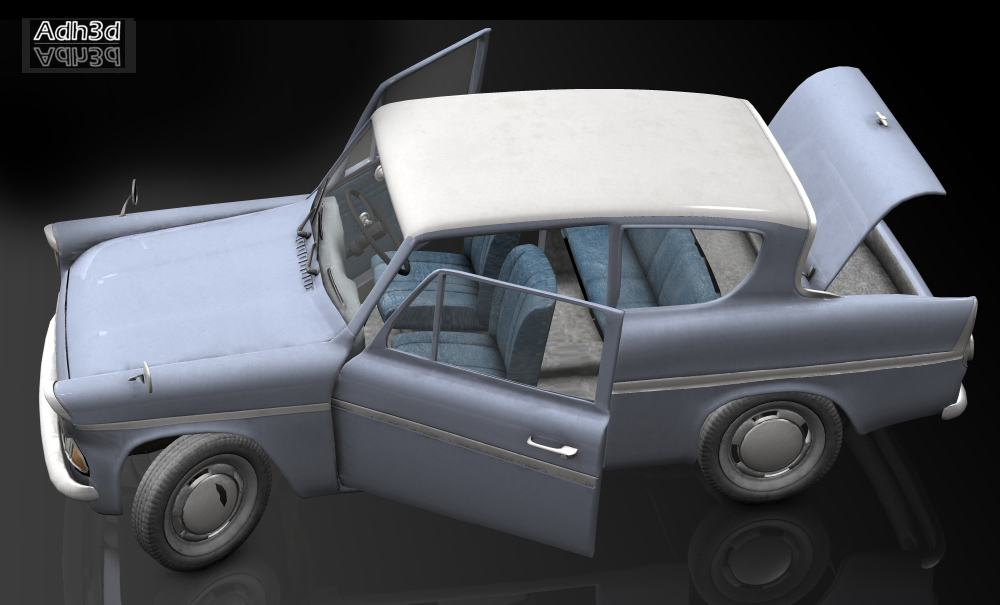 Anglia 105s  car by N/A