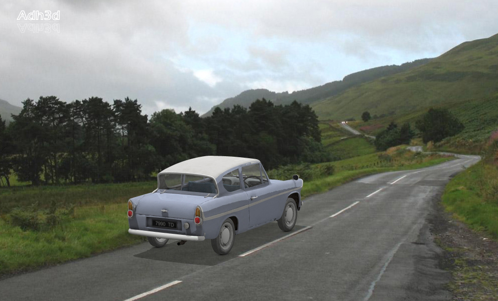 Anglia 105s  car by N/A