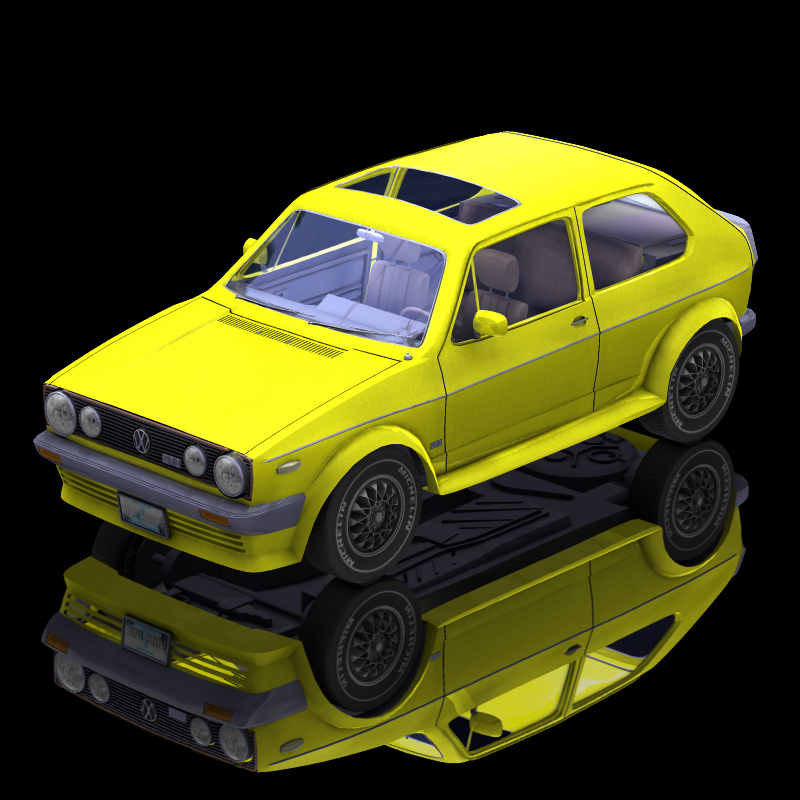Volkwagen Golf I GTI (for Poser) by N/A