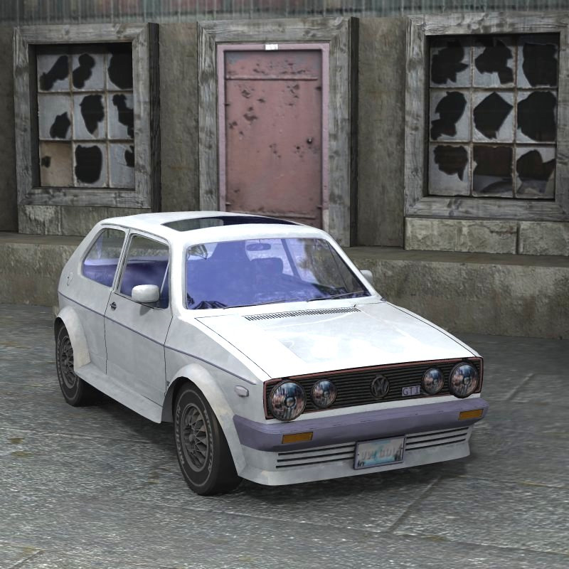 Volkwagen Golf I GTI (for Poser) by N/A