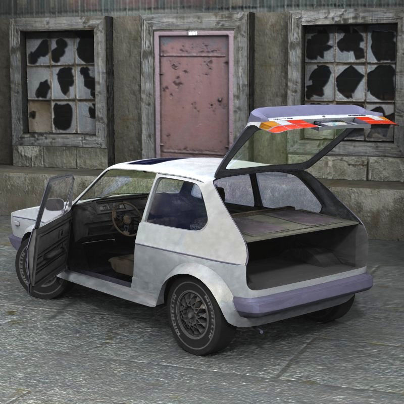 Volkwagen Golf I GTI (for Poser) by N/A