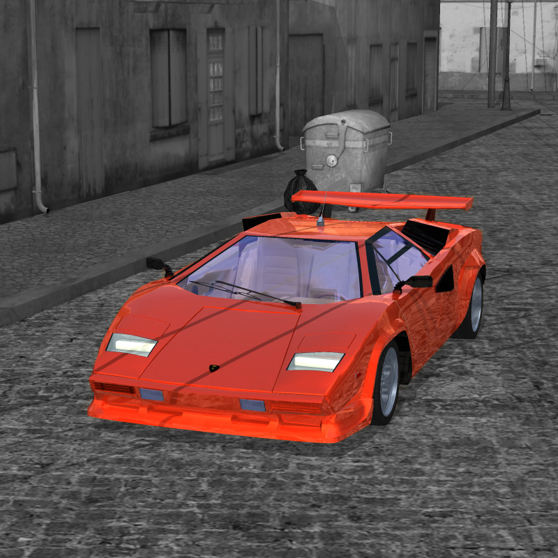 Lamborghini Countach (for Poser) by N/A