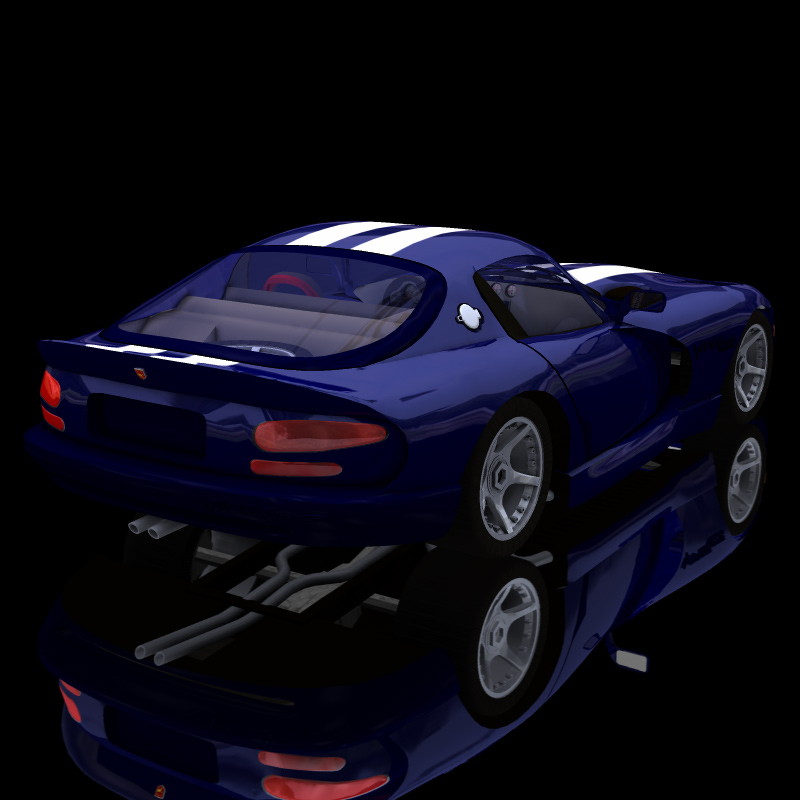 Dodge Viper (for Poser) by N/A
